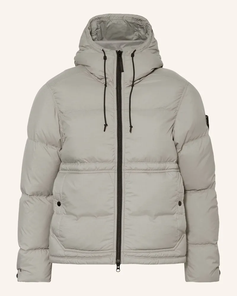 Stone Island Daunenjacke grau Grau