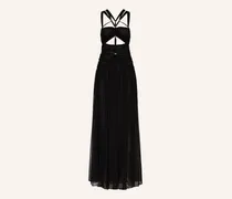Seidenkleid RAFAEL mit Cut-outs