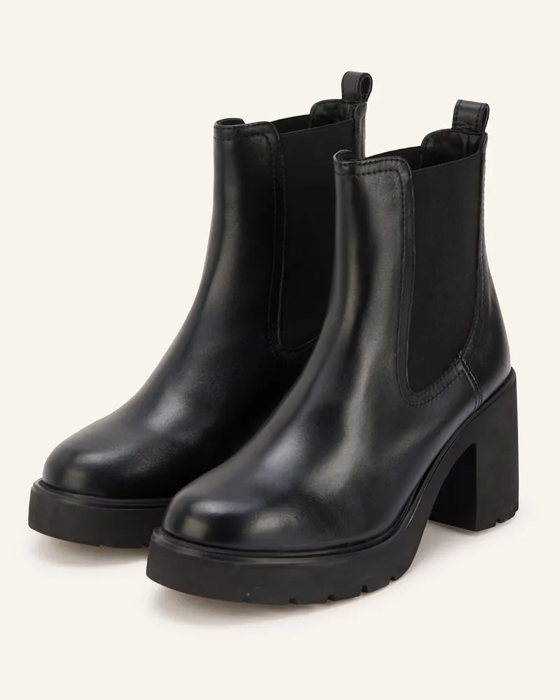 Unisa Chelsea-Boots Klino schwarz Schwarz
