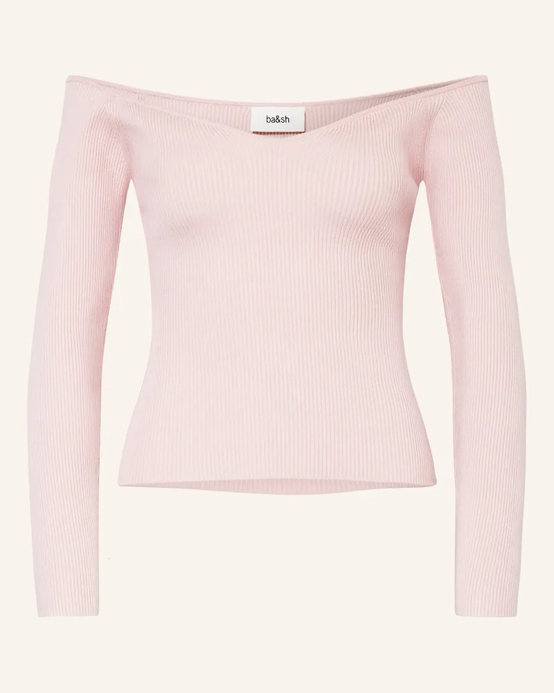 ba&sh Off-Shoulder-Shirt OWAIS Pink