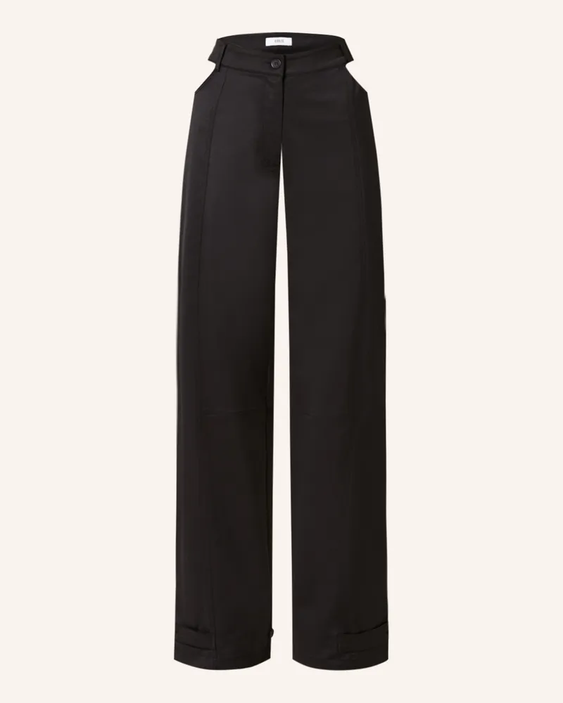 envii Hose ENEMBLA mit Cut-outs Schwarz