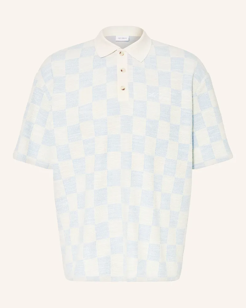 LES DEUX Jersey-Poloshirt BRANSON Creme
