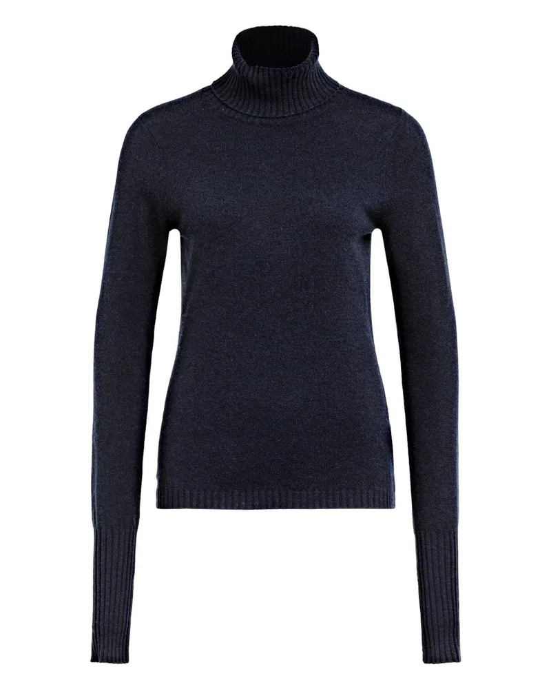 FTC Cashmere Rollkragenpullover aus Cashmere Blau