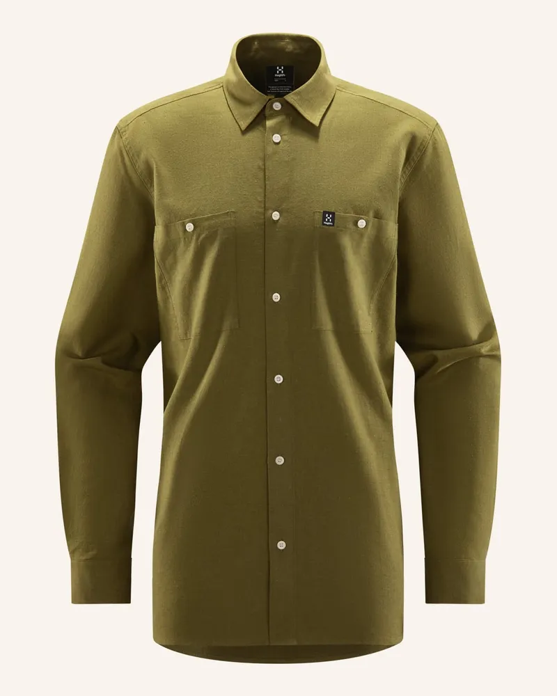 Haglöfs Outdoor-Hemd CURIOUS HEMP Gruen