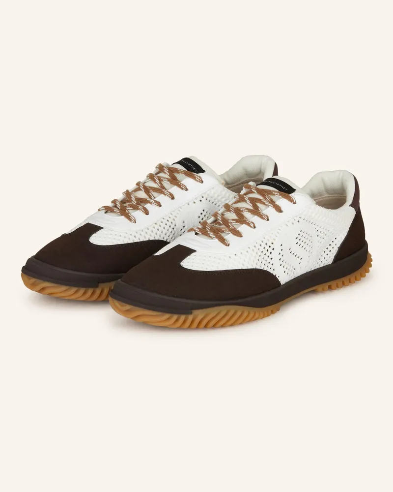 Stella McCartney Sneaker S-Wave Sport weiss Dunkelbraun