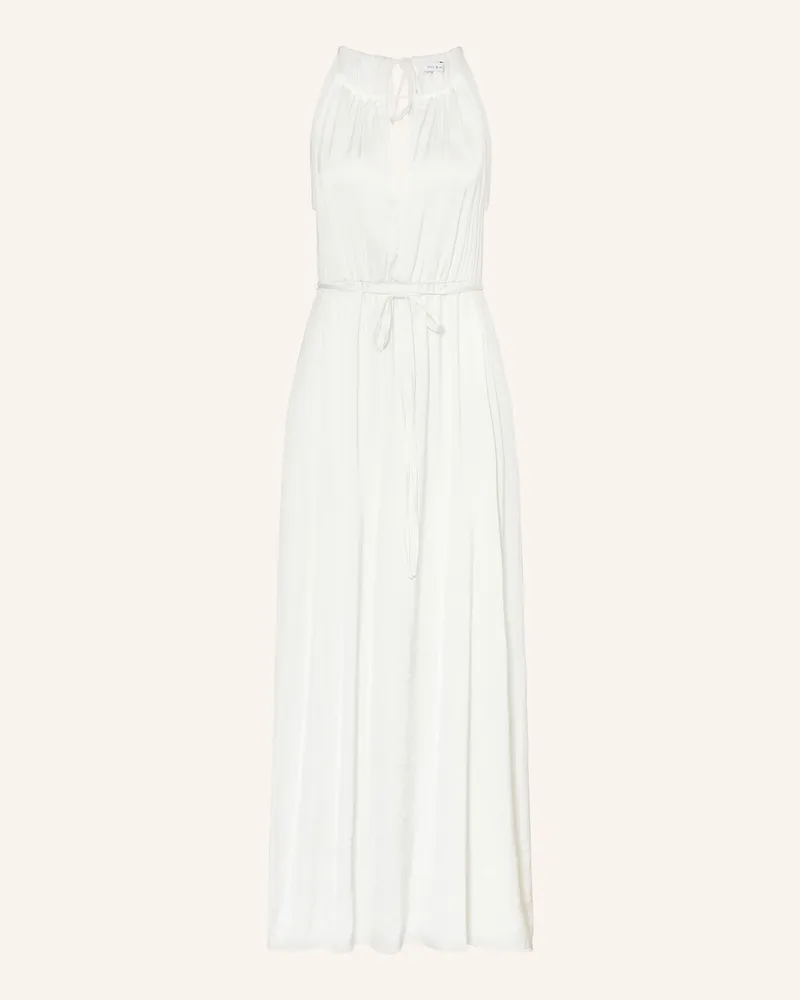 Mrs & HUGS Satinkleid Mit Cut-Out weiss Weiss