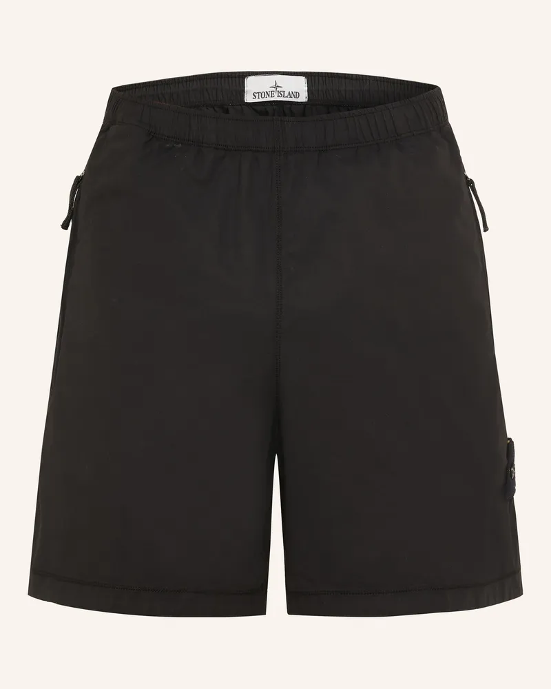 Stone Island Shorts schwarz Schwarz