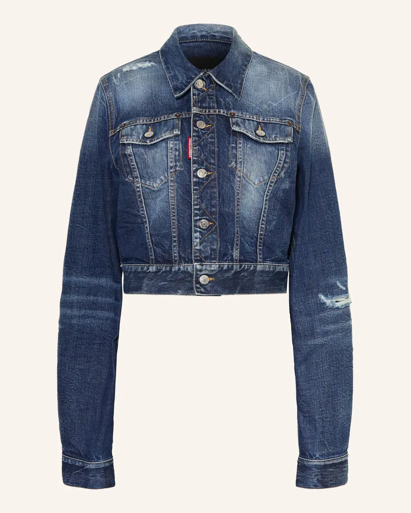Dsquared2 Jeansjacke Dean blau 470