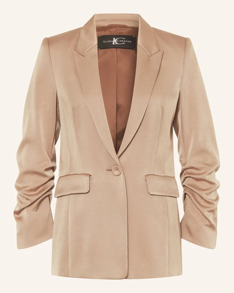 Luisa Cerano Satinblazer Beige