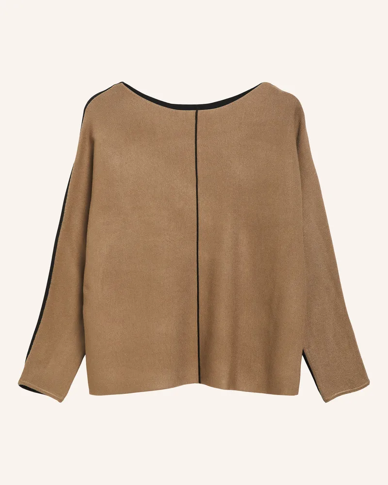 S.Oliver Pullover Mit Alpaka beige Hellbraun