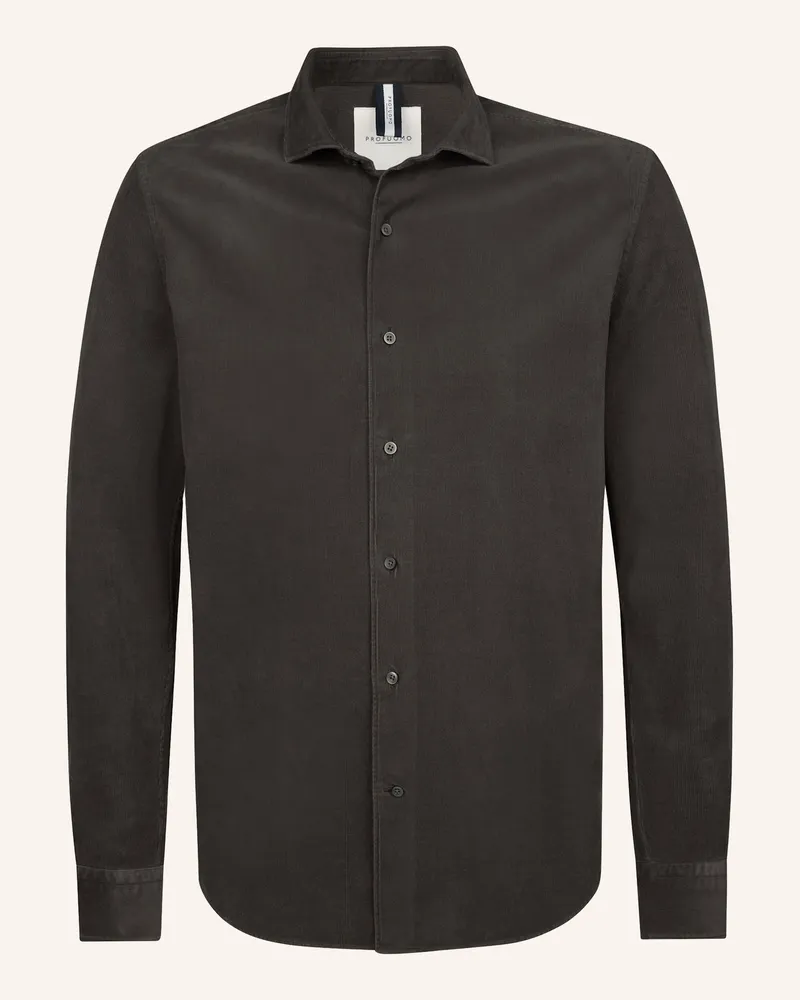 Profuomo Herren Hemd Creme