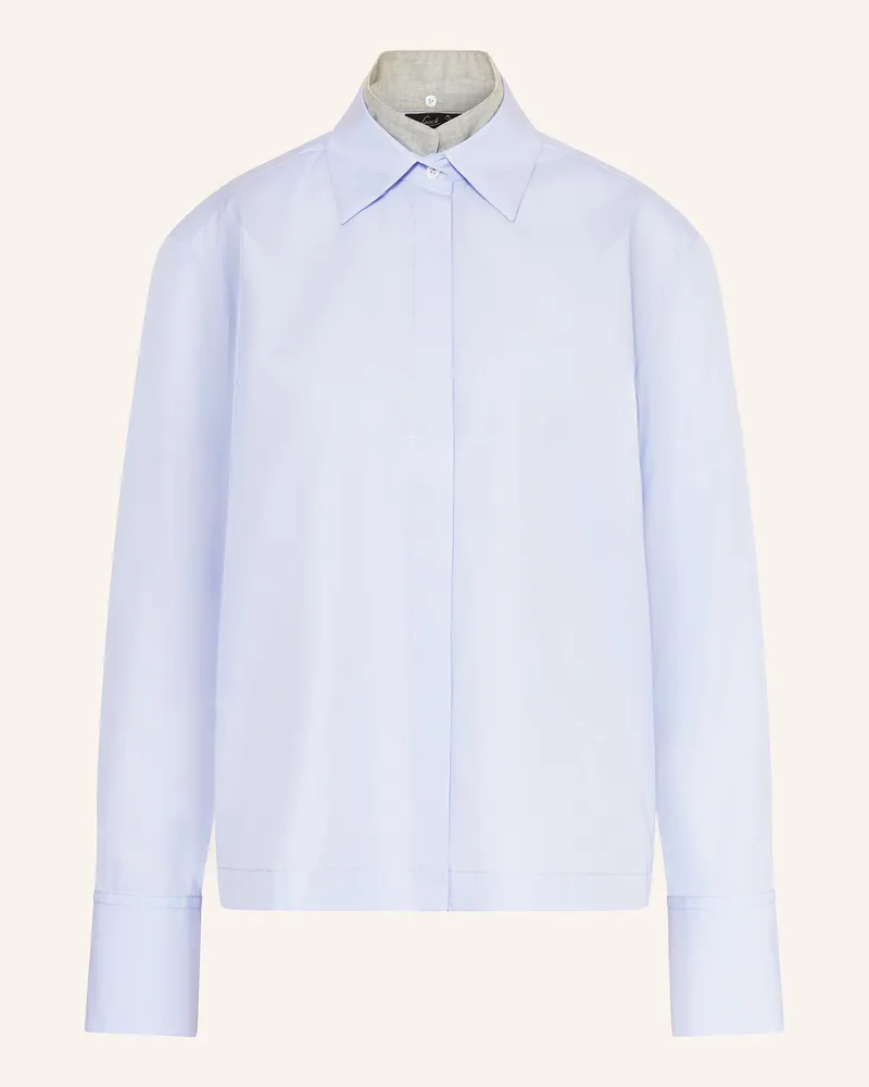 van Laack Hemdbluse VL-BERGU-FSVPB Hellblau