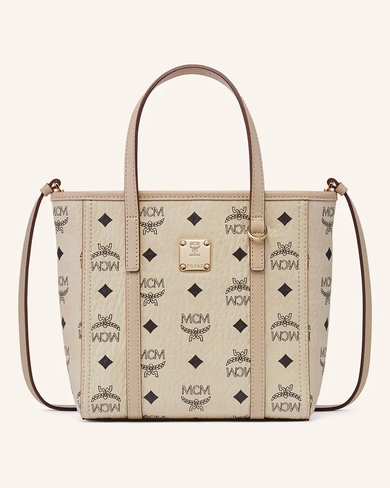 MCM Handtasche Toni Small beige Beige