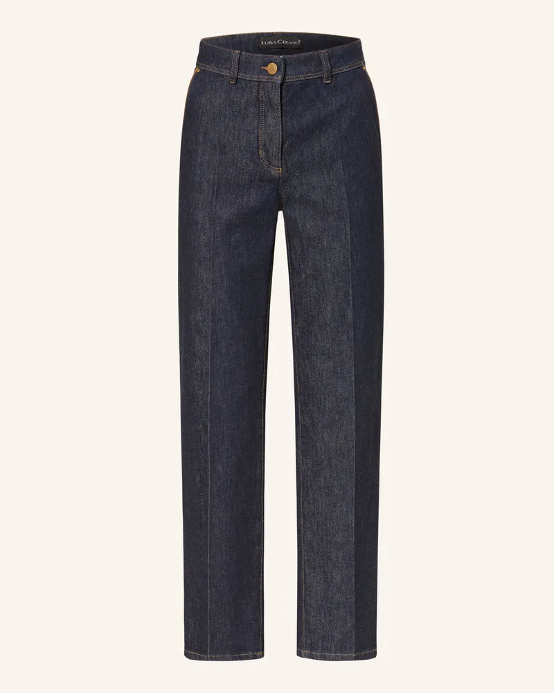 Luisa Cerano Straight Jeans blau 252