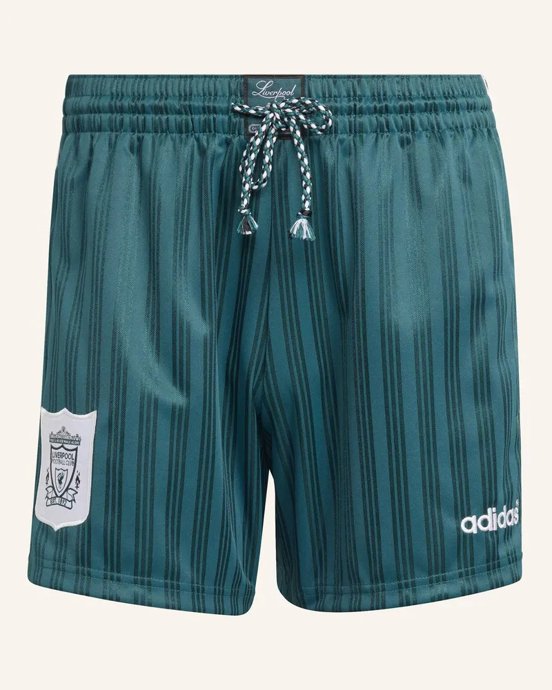 adidas Liverpool Fc Auswärtsshorts 95 gruen Grün