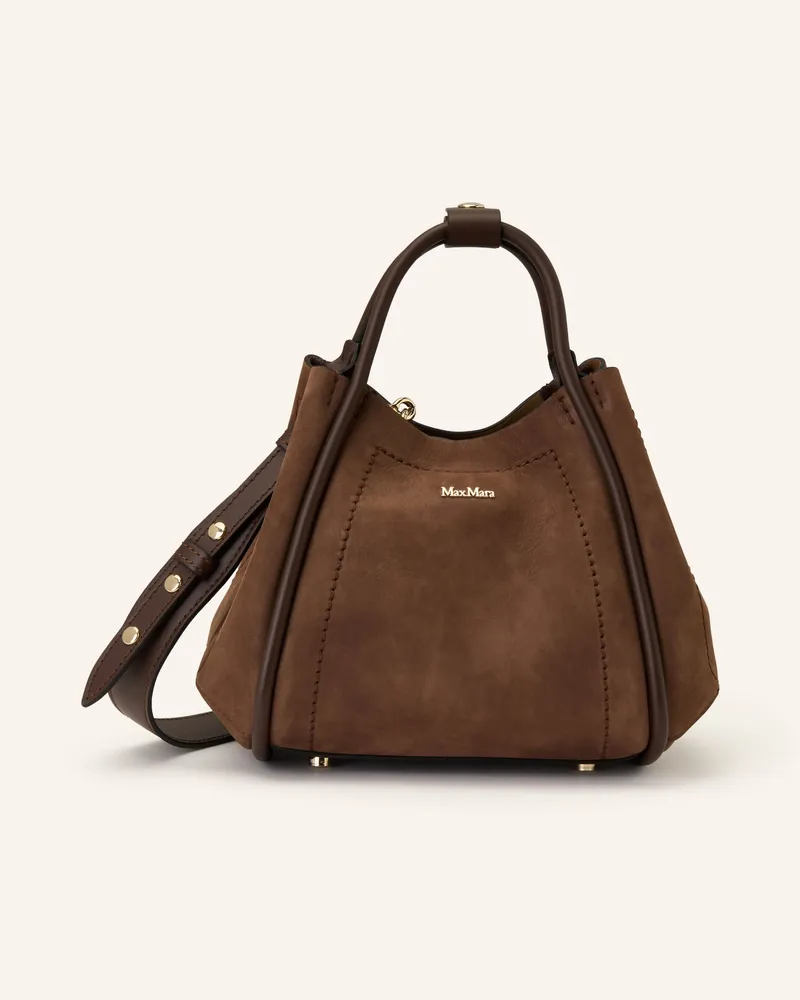 Max Mara Handtasche MARINE XS Dunkelbraun