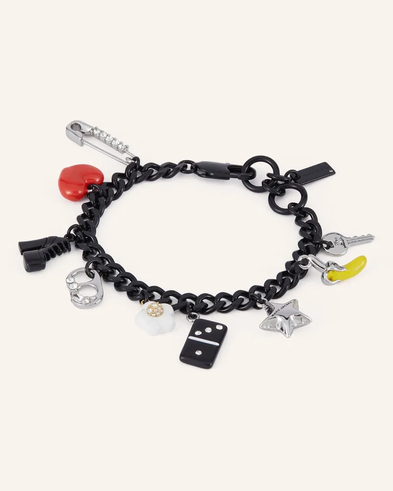 Marc Jacobs Armband COLLECTOR CHARM Schwarz