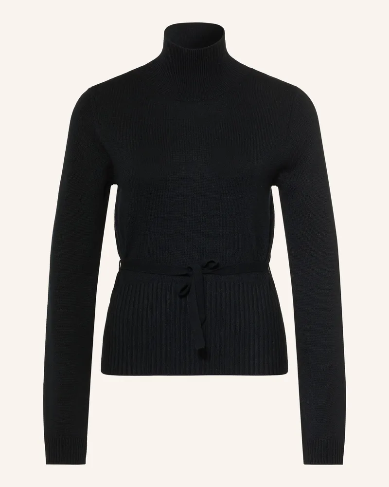 ALLUDE Pullover Mit Cashmere schwarz Schwarz