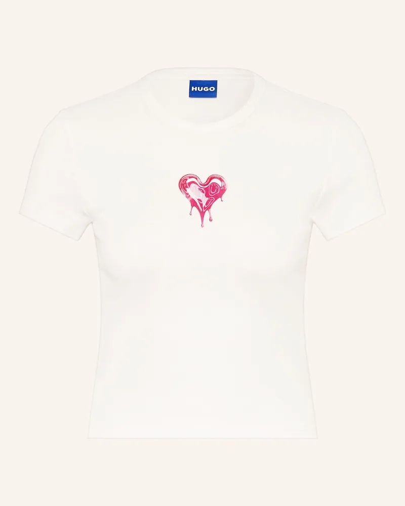 HUGO BOSS T-Shirt Dever weiss Weiss