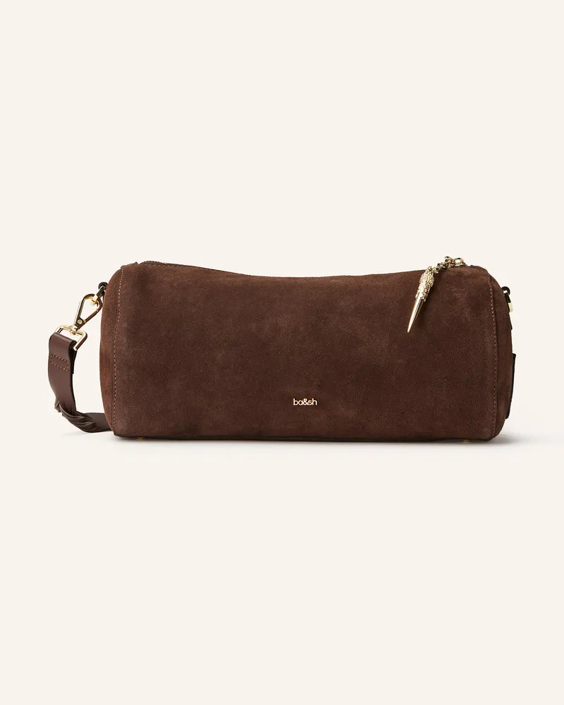 ba&sh Schultertasche BENI MEDIUM Dunkelbraun