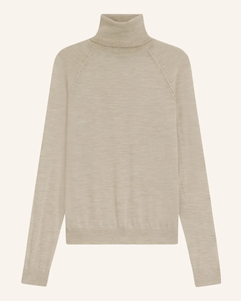 HUGO BOSS Pullover FRIZANI Slim Fit Beige