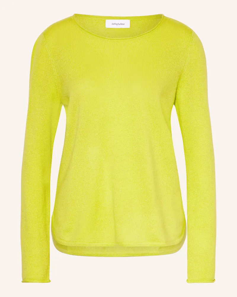 Darling Harbour Cashmere-Pullover Limette