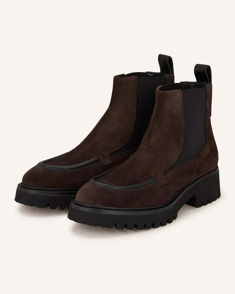 Pertini Chelsea-Boots Dunkelbraun