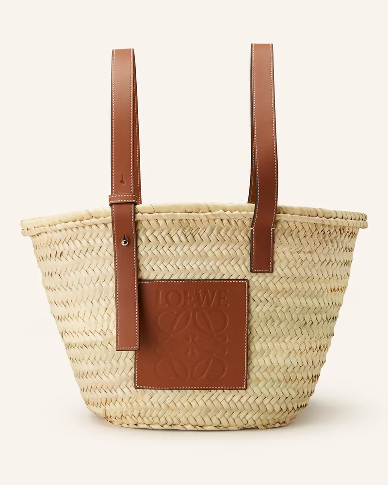 Loewe Shopper Basket Medium beige Natural
