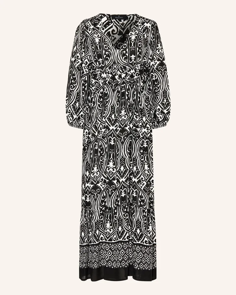 monari Kleid schwarz Weiss