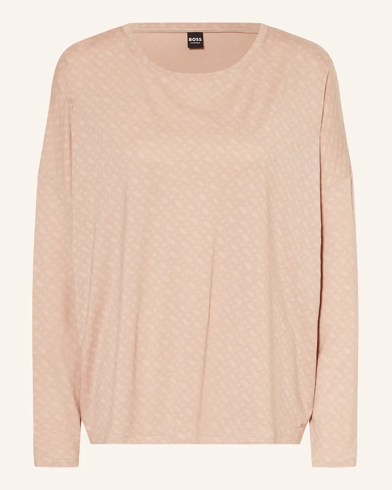 HUGO BOSS Schlafshirt B LOGO Beige
