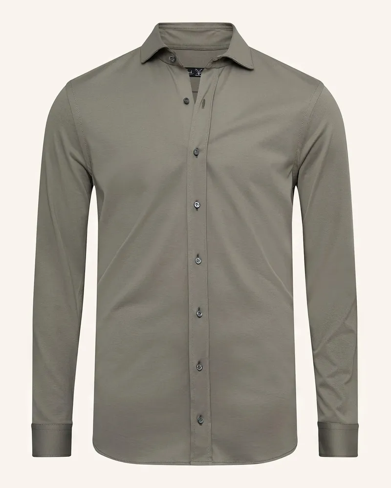 van Laack Hemd Slim Fit Grau