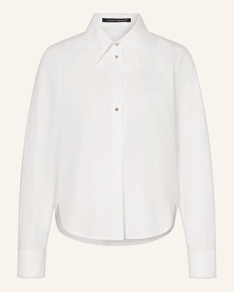 Luisa Cerano Blusenshirt Weiss