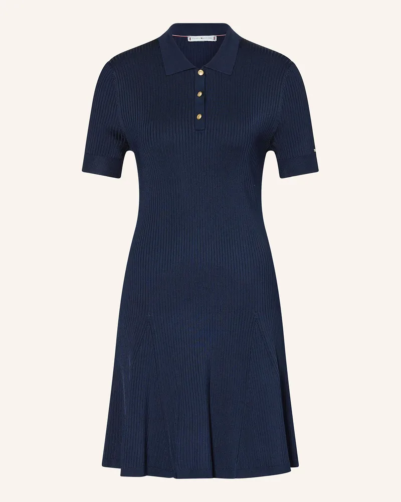Tommy Hilfiger Strickkleid Dunkelblau