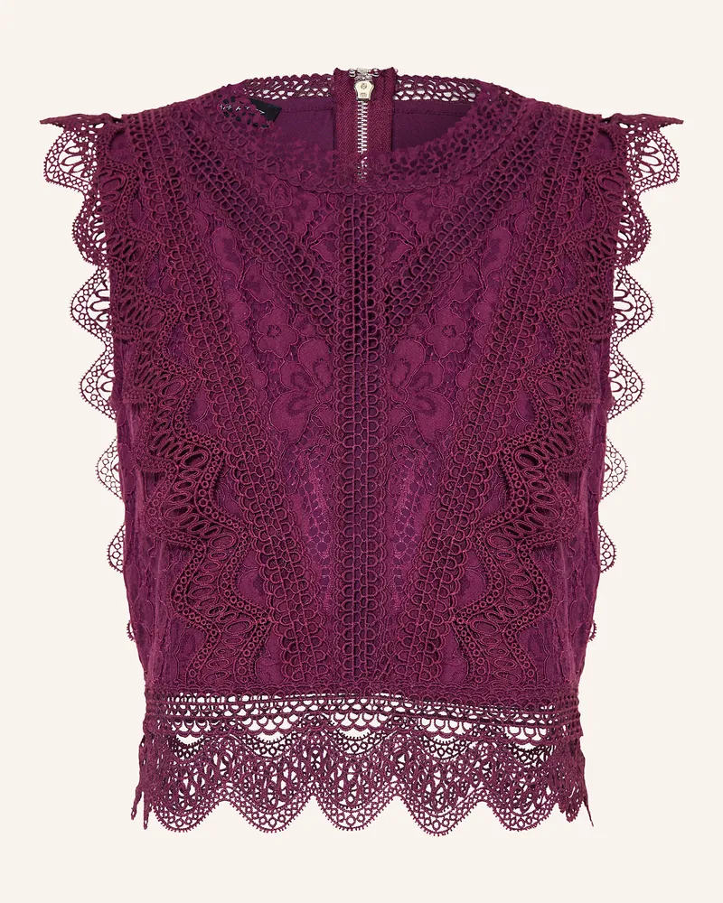 Apart Spitzentop Fuchsia