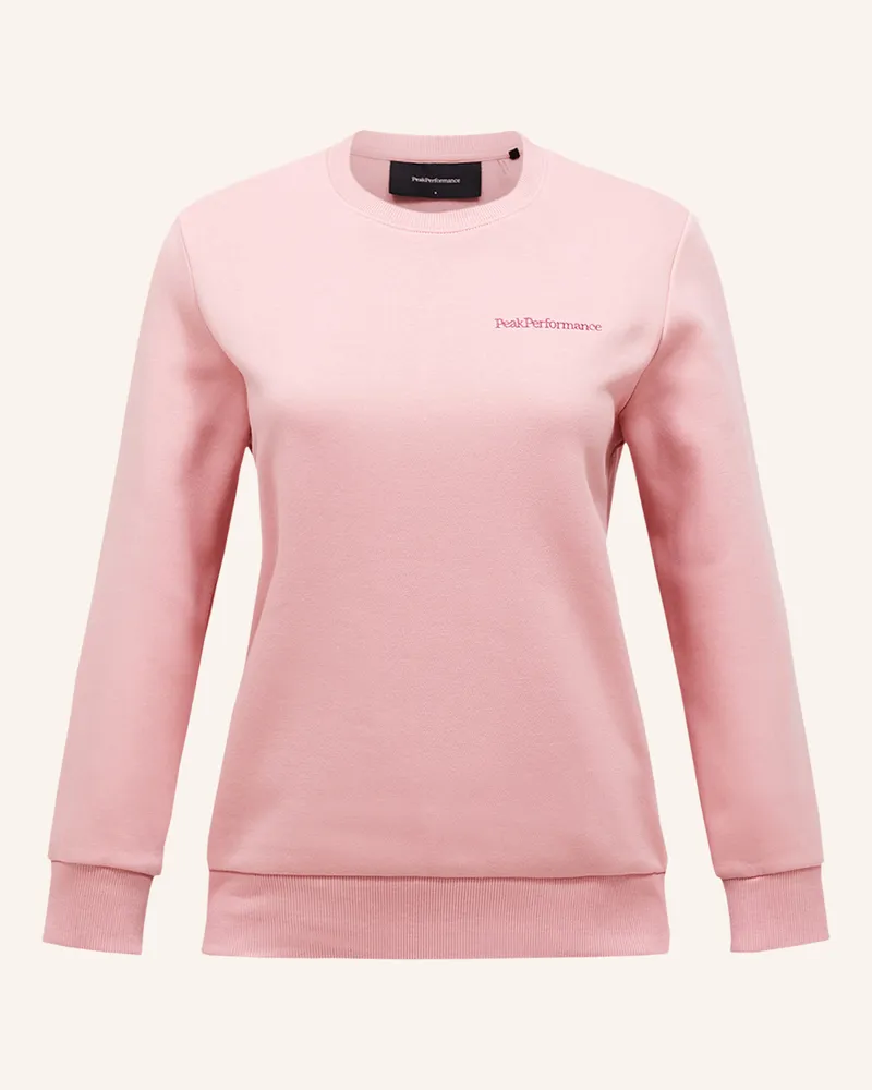 Peak Performance Sweatshirtpullover rosa Rosa