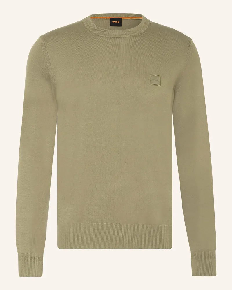 HUGO BOSS Pullover KANOVANO Grün