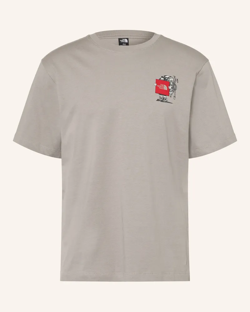 The North Face T-Shirt Gear Up Get Out beige Taupe