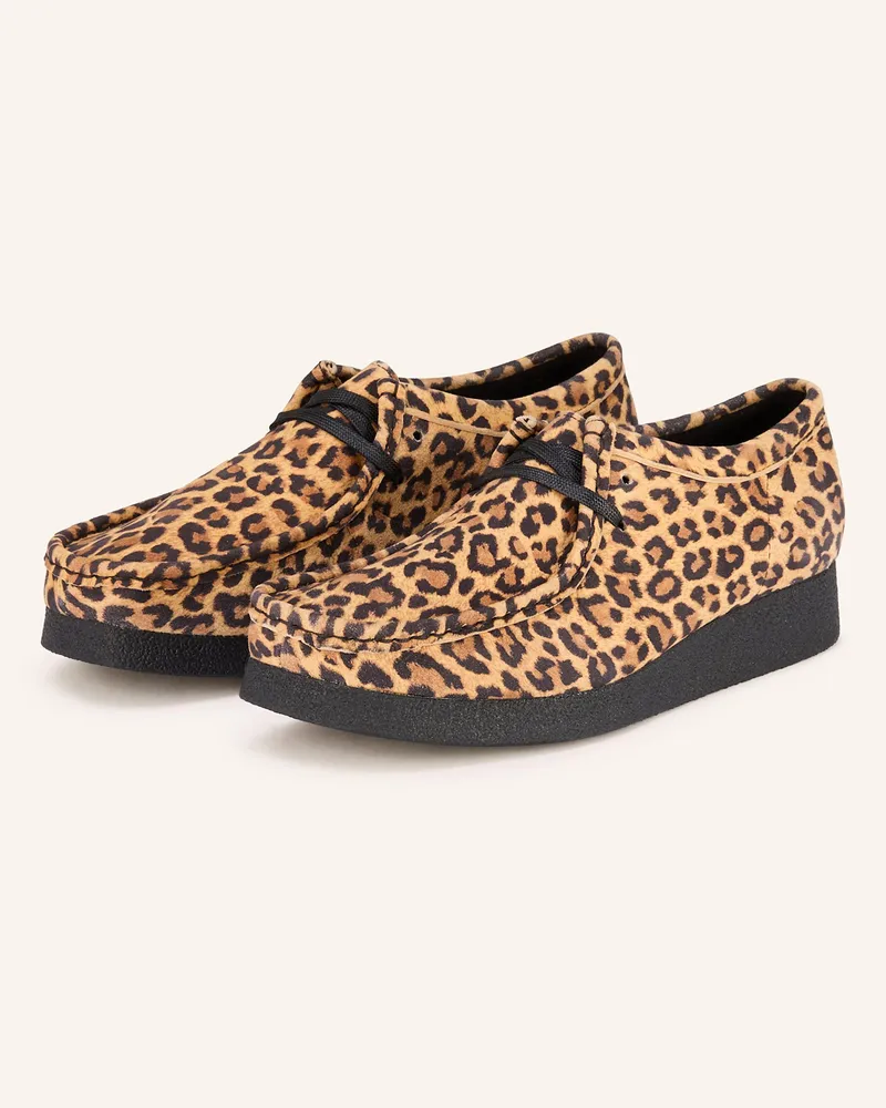 Clarks Schnürer WALLABEE EVOSH Braun