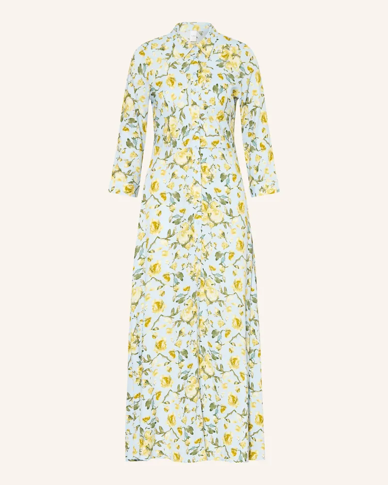 Y.A.S Hemdblusenkleid Hellblau