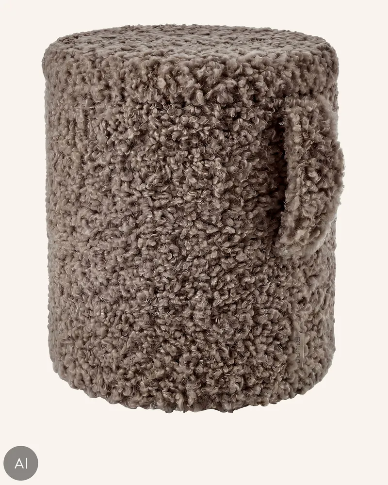 Blomus Pouf Teddy braun Braun