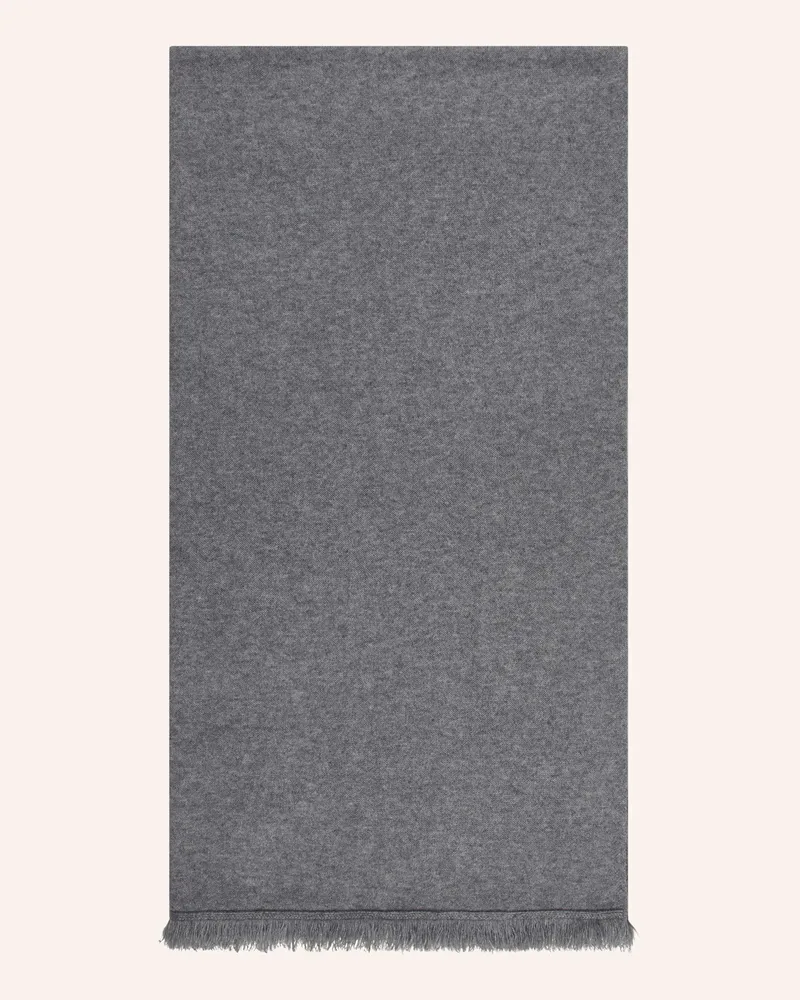 S. Marlon Cashmere-Schal Grau