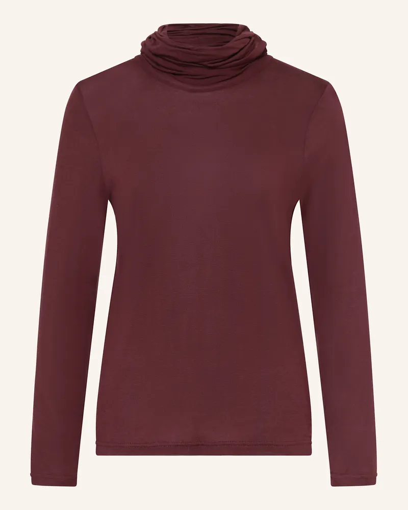 lilienfels Rollkragenshirt Dunkelrot