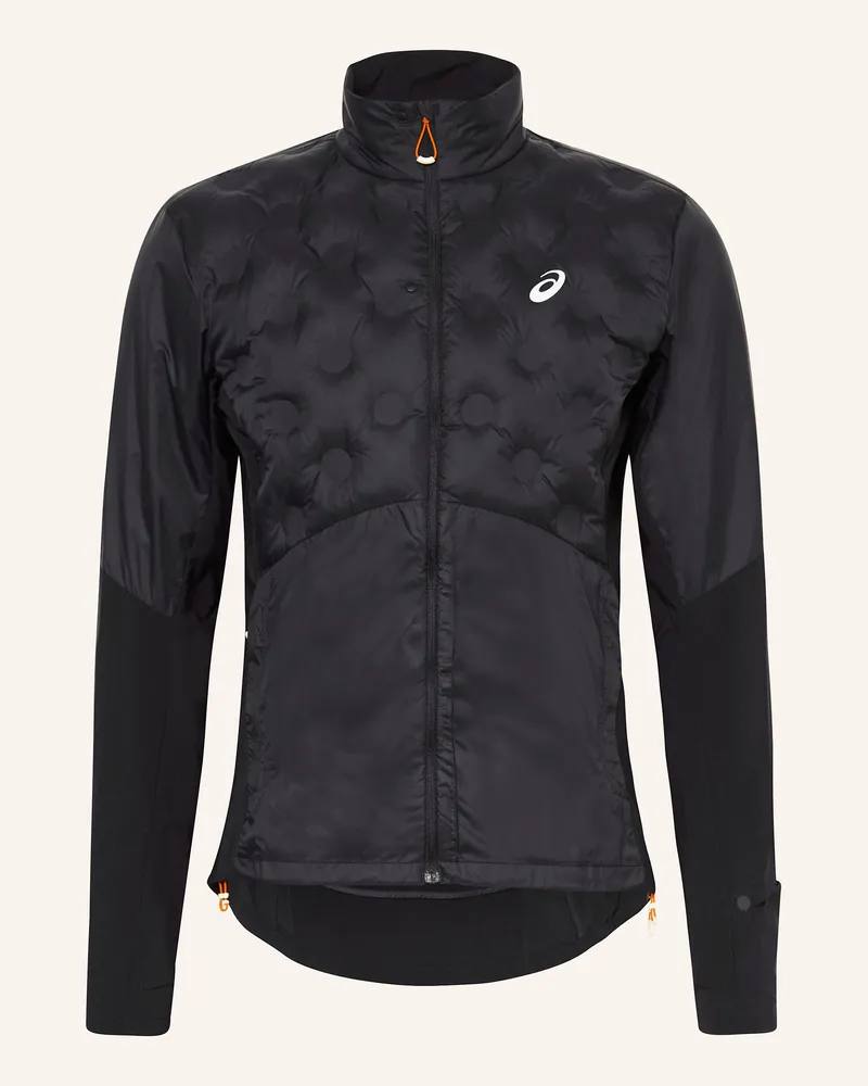 Asics Hybrid-Laufjacke ROAD WINTER Schwarz