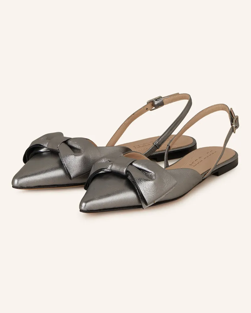 POMME D'OR Slingballerinas INGRID Silber