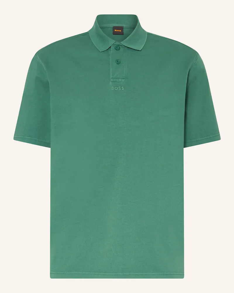 HUGO BOSS Piqué-Poloshirt PE_DYE Grün