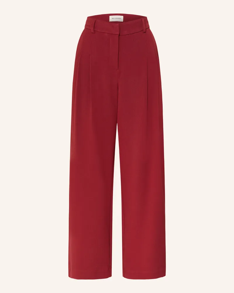 MOSS COPENHAGEN Marlenehose MSCHHENRIKA Dunkelrot