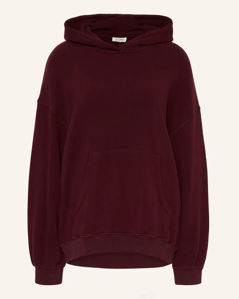 American Vintage Oversized-Hoodie Atubay rot Dunkelrot