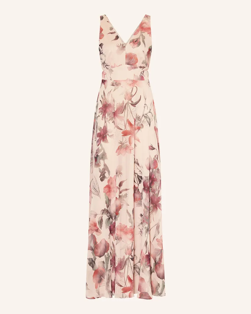 Vera Mont Abendkleid mit Cut-outs Creme