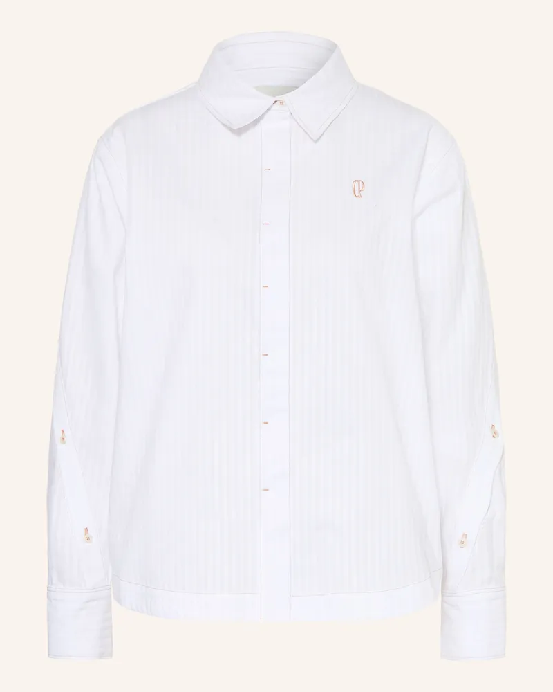 Claudie Pierlot Hemdbluse weiss Ecru