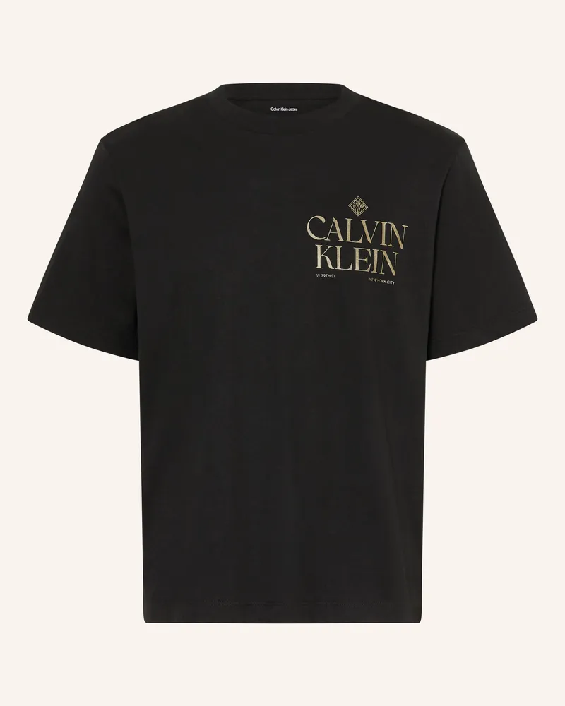 Calvin Klein T-Shirt schwarz Schwarz
